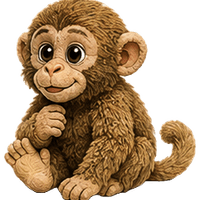 Macaquinho colecionável do Donaldo