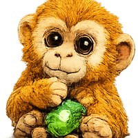 Macaquinho colecionável do Donaldo